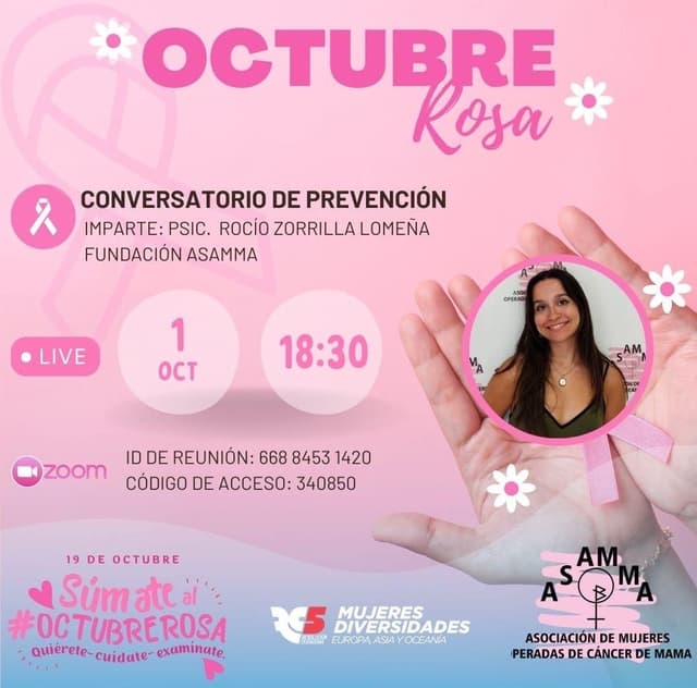 Cartel conferencia prevención
